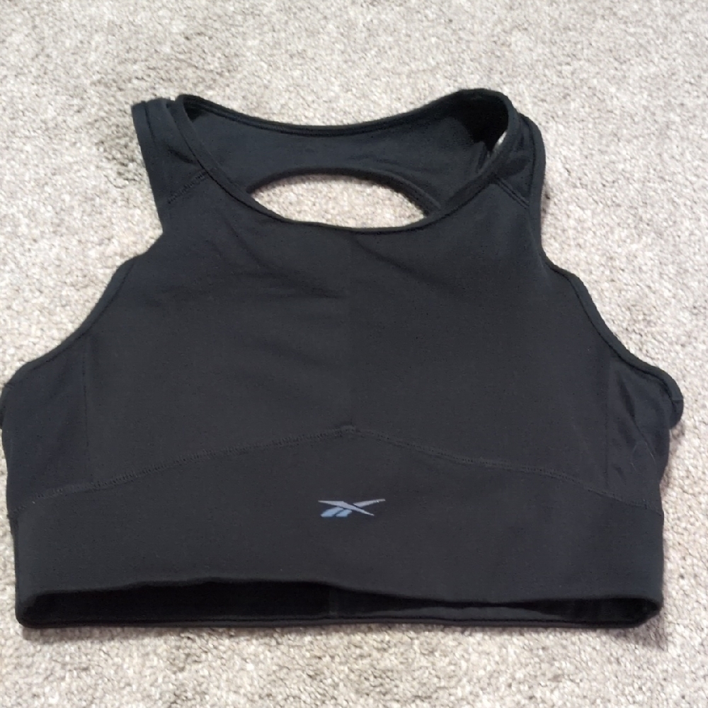 Reebok Black Athletic Crop Top